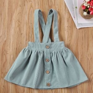 Toddler Girl Soft Blue Corduroy Dress 👗